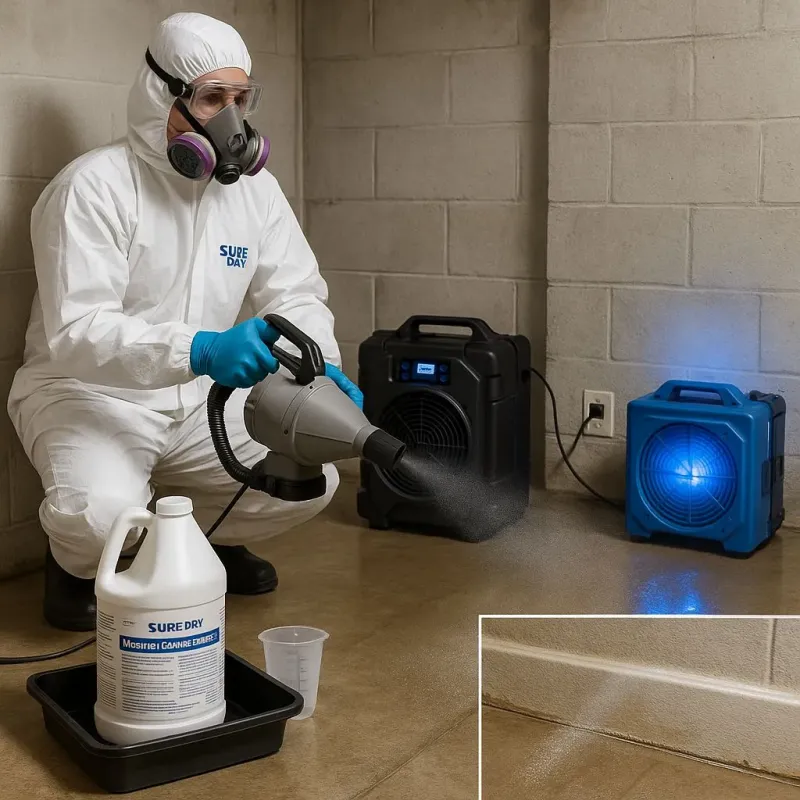Sanitization and Odor Removal process in Rib Mountain, WI