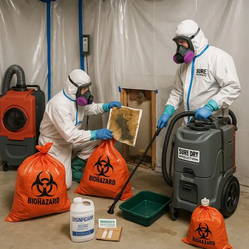 Contaminated Water Handling Protocols process in Rib Mountain, WI